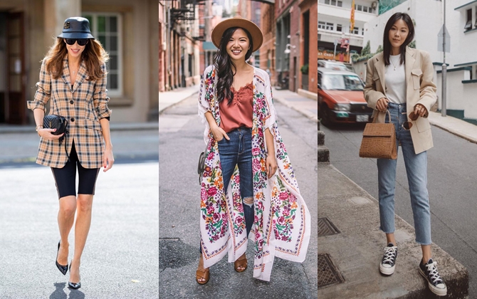 Mặc đẹp và chất cho những ngày thời tiết giao mùa