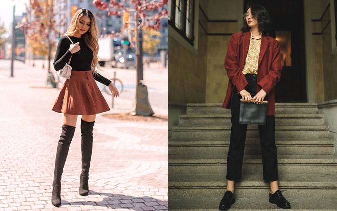 Học fashionista mix trang phục đón Thu đơn giản mà đẹp xuất sắc