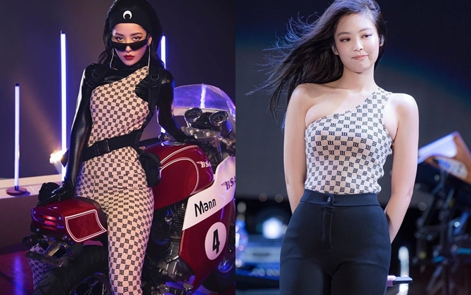 Đụng hàng bodysuit, Chi Pu thắng thế Jennie BlackPink bất ngờ nhờ điều này