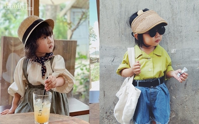 Con nhà người ta: Hơn 3 tuổi biết diện đồ chất lừ, tự mix phụ kiện chẳng thua fashionista