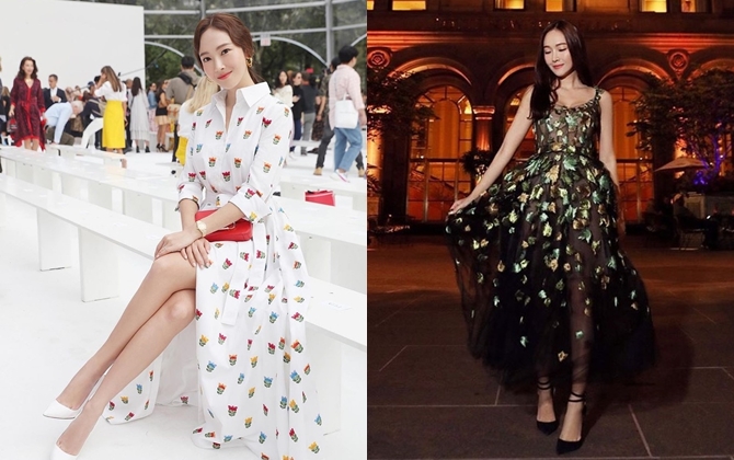 Jessica Jung mạnh tay chi tiền tỷ cho váy áo khi tham dự Tuần lễ thời trang New York