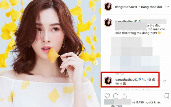 Khoe loạt ảnh đẹp như mơ, Đặng Thu Thảo lại bảo: 'Photoshop đấy đừng tin'