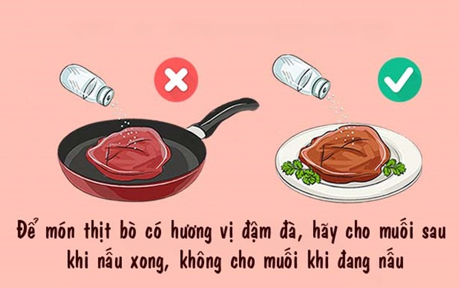 12 mẹo nấu ăn bất bại giúp nàng vụng mấy cũng "thành thần"