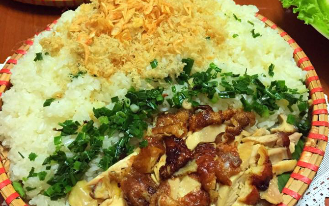 Rảnh rỗi làm xôi gà quay tay ngậy thơm 'ngon quên lối về'
