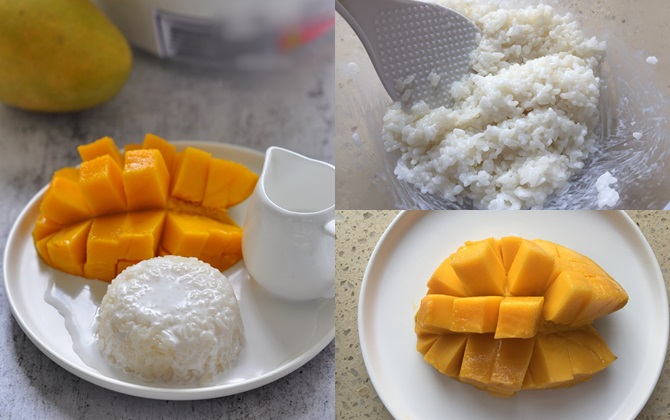 Làm xôi xoài không dẻo thơm là do bạn chưa biết cách này