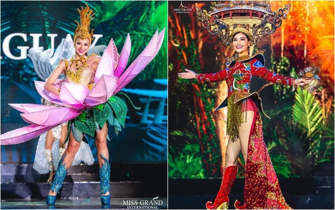 Top 10 quốc phục đẹp nhất Miss Grand International 2019, trong đó có thí sinh giống Mạc Văn Khoa