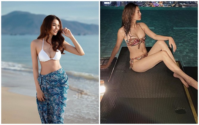 Lan Ngọc, Thanh Hằng cùng loạt mỹ nữ hiếm hoi đăng ảnh mặc áo bikini gợi cảm