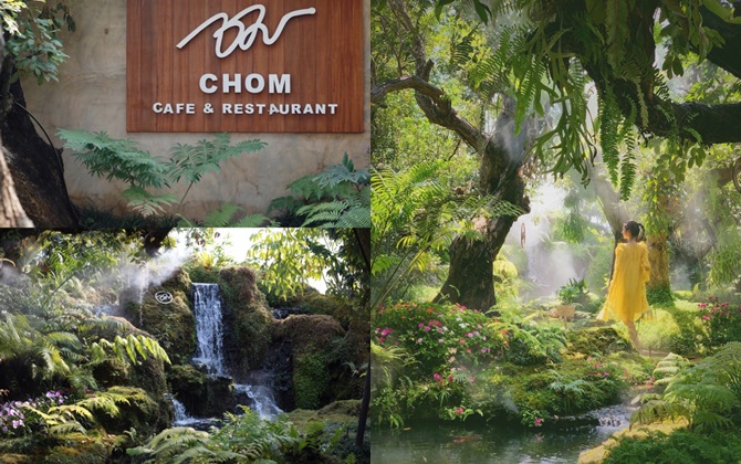 Tới Chiang Mai hội chị em sống ảo đừng có bỏ qua quán cà phê cổ tích ngập tràn cây cối đẹp long lanh