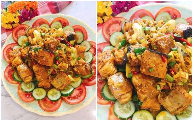 Lạ miệng cá xào sả ớt cho bữa cơm gia đình