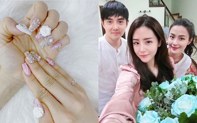 Tham dự đám cưới anh trai, em gái Ông Cao Thắng làm bộ nail đầy ý nghĩa
