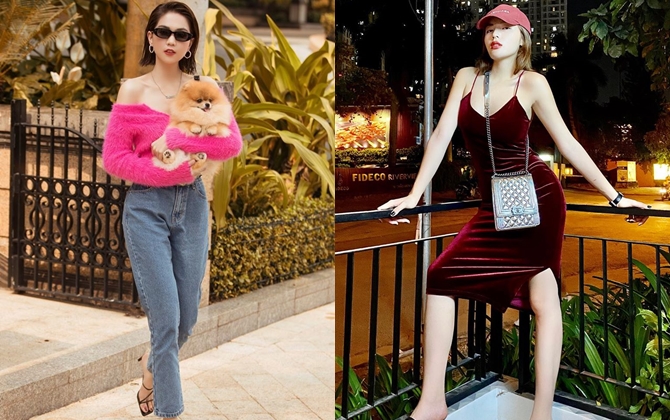 Kỳ Duyên lên đồ sexy "ăn đứt" Ngọc Trinh trong cuộc đua street style tuần qua