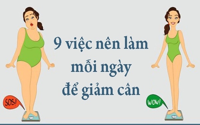 9 việc nên làm để kịp giảm cân đón Tết