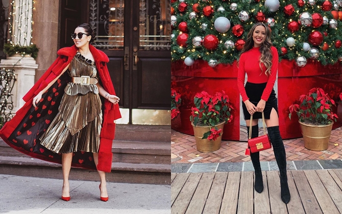 Loạt fashionista gợi ý cách lên đồ đẹp 'thần sầu' đón Giáng sinh