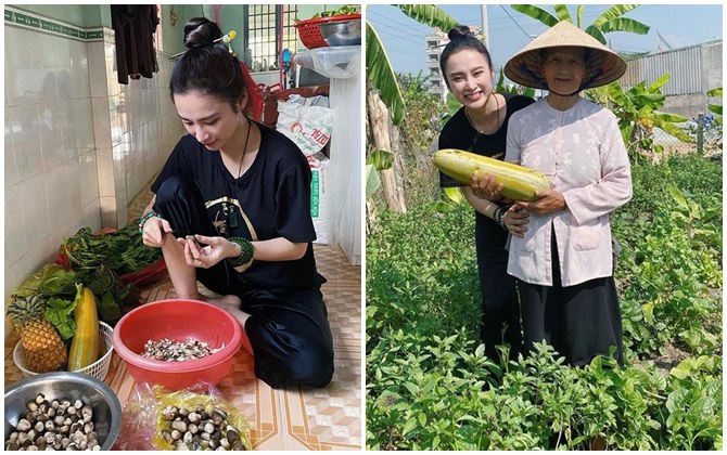 'Nữ hoàng thị phi' một thời Angela Phương Trinh khoe cuộc sống bình dị khi trở về quê nội