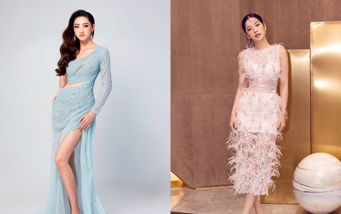 Lương Thùy Linh lọt top 12 Miss World với chiếc váy cực sexy, Chi Pu đẹp như nàng thơ
