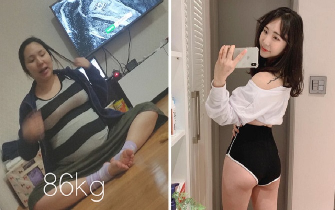 Hot mom Hàn Quốc phát phì sau sinh đã đá bay 41kg nhanh gọn, khiến chồng từng chê bai, dè bỉu phải hối hận