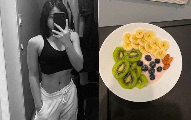 Cô gái 'nghiện' trà sữa giảm 12cm mỡ bụng, vòng eo nhỏ như Ngọc Trinh nhờ ăn Eat Clean khoa học