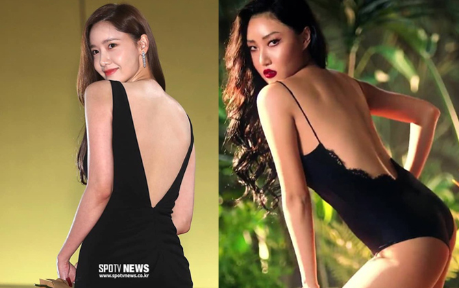 Sao Hàn diện đồ hở lưng: YoonA đẹp như nữ thần, Hwasa bị chê phản cảm