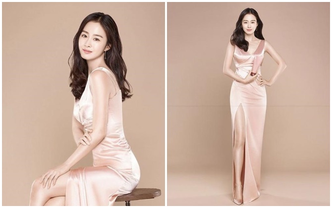 Kim Tae Hee khoe dáng đẹp nuột nà khó cưỡng chỉ 4 tháng sau khi sinh con gái thứ hai