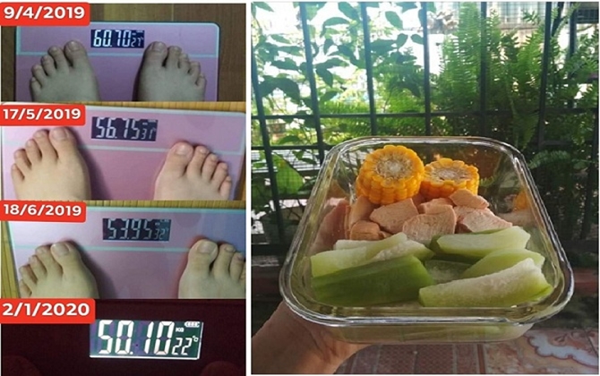 Tết đến đừng để cơ thể bồng bềnh vì thừa cân, hãy học cô gái giảm 15kg ngoạn mục nhờ cách đơn giản không ngờ này