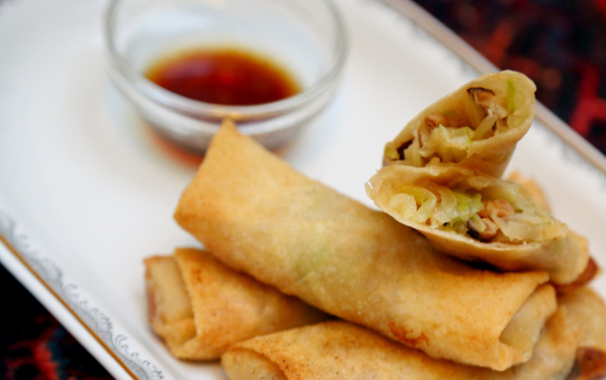 Chán ngấy món nem truyền thống, thử thay đổi nguyên liệu, làm món nem kiểu mới, giòn ngon, thanh đạm