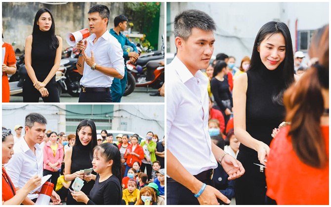 Bị soi tóc bạc trước tuổi khi đi cùng vợ, Công Vinh đối đáp hài hước: "Giận bay màu"