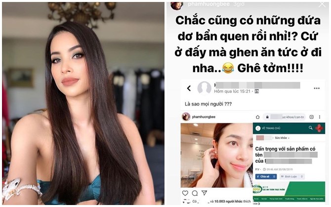 Bị 'bóc phốt' PR mỹ phẩm rởm, Phạm Hương công khai gọi dân mạng là 'những đứa dơ bẩn'