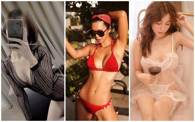 3 mẹ bỉm sữa thích chụp ảnh tự sướng khoe body nóng bỏng nhất showbiz