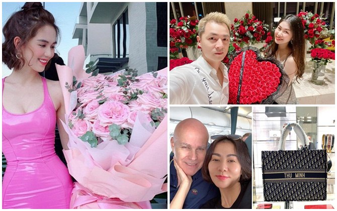 Sao Việt ngày Valentine: Thu Minh - Tú Anh được chồng tặng túi bạc triệu, Phạm Hương khoe nhẫn kim cương