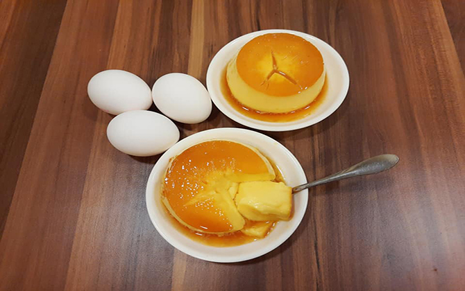 9X gợi ý cách làm bánh flan khiến chồng con mê tít