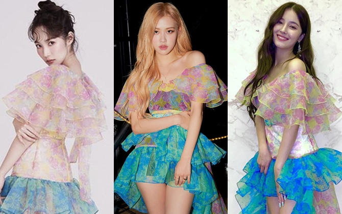 Mix đồ cao tay, Rosé (Black Pink) và Park Min Young ''chặt đẹp'' Nancy  khi đụng hàng