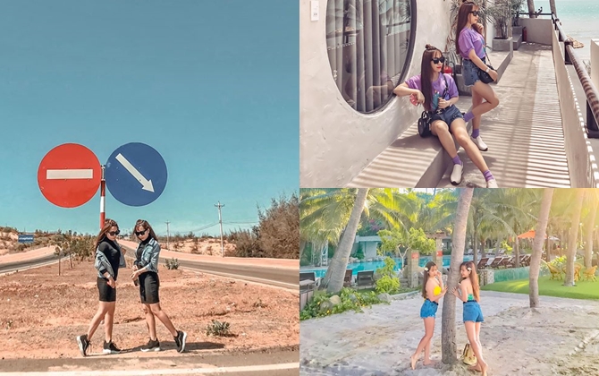 Chị chị em em rủ nhau đi Phan Thiết - Mũi Né tận hưởng biển xanh, mây trắng, nắng vàng