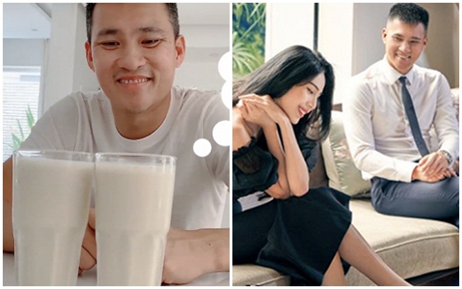 Thủy Tiên "khéo nịnh" thế này khi được Công Vinh đích thân làm sinh tố uyên ương bồi bổ
