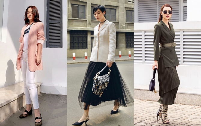 Sao Việt share bí kíp diện blazer đẹp mắt mà thanh lịch