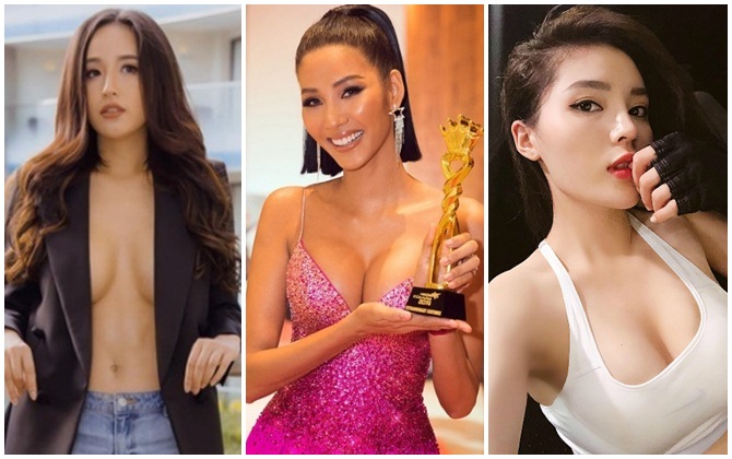 Hoa hậu có vòng 1 "khủng" nhất showbiz gọi tên Hoàng Thùy hay Mai Phương Thúy?