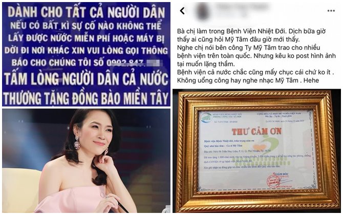 Thủy Tiên, Mỹ Tâm được khen ngợi hết lời vì làm điều này cho người dân