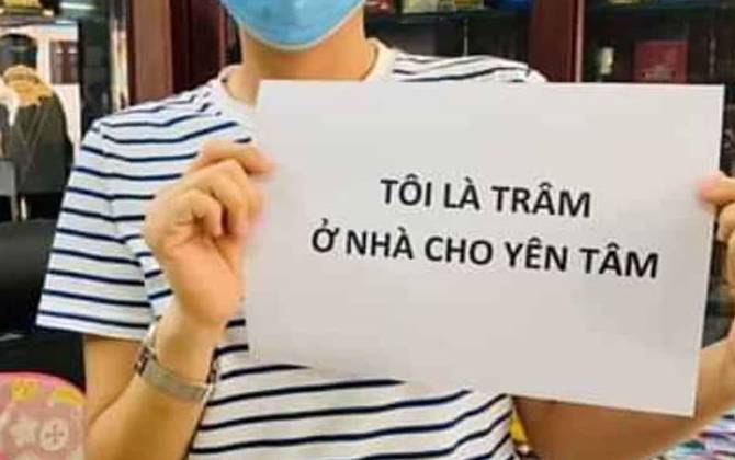 Hóa ra đây đang là câu nói hottrend mong muốn mọi người ở nhà để phòng chống Covid-19, cư dân mạng chia sẻ ầm ầm