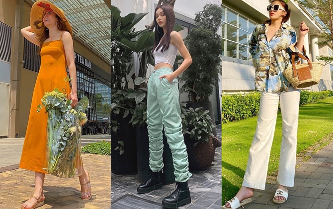 Thời trang đón hè mát mẻ của dàn mỹ nhân Việt
