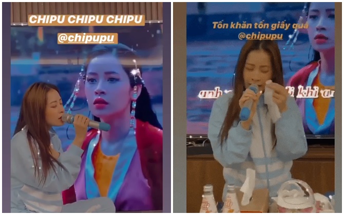 Thèm đi diễn, Chi Pu rủ hội bạn thân tổ chức liveshow ở nhà hát live khiến fan "mệt xỉu"