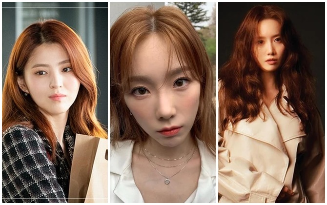 Gần băm vẫn xinh đẹp, trẻ trung như Taeyeon, Yoona nhờ màu tóc nâu caramel cực chất