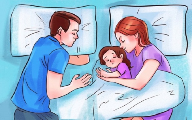 Ngủ cùng trẻ, có 3 việc bố mẹ cần phải tránh để không gây hại đến con