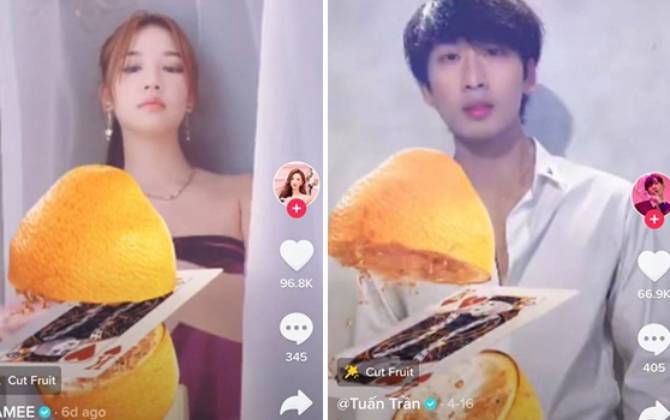 Hot trend mới trên Tik Tok, dân mạng đua nhau diễn cực ngầu cắt đôi quả chanh trong nháy mắt nhờ hiệu ứng độc, lạ