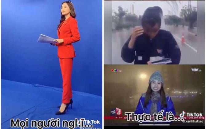 Hot trend mới của Tik Tok kể về nghề đang làm cực kỳ hài hước, MC truyền hình cũng có clip thú vị đây này