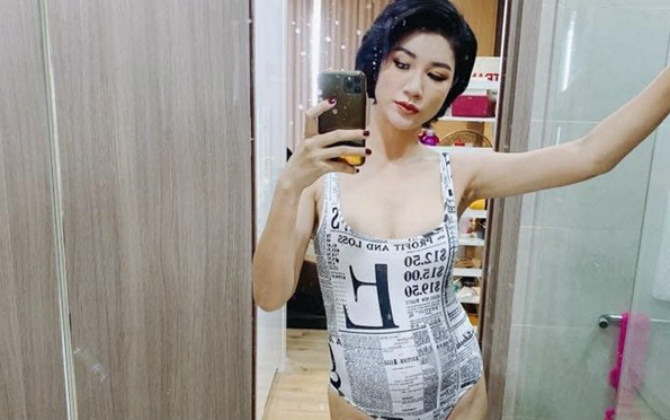 "Chơi lớn" như Trang Trần: Tự tin mặc bikini khoe vòng hai 109cm đáp trả antifan