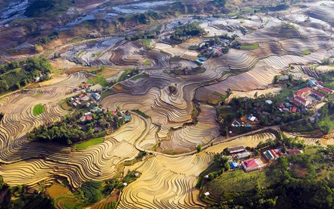 Tháng 5 đắm say vẻ đẹp Y Tý mùa nước đổ