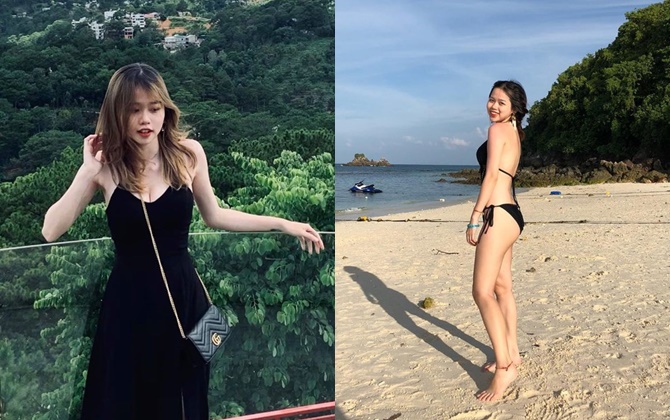 Bạn gái mới của Quang Hải dù nhỏ nhắn nhưng mặt xinh như búp bê, vòng eo con kiến, diện bikini cũng "hot" chẳng kém mỹ nhân nào