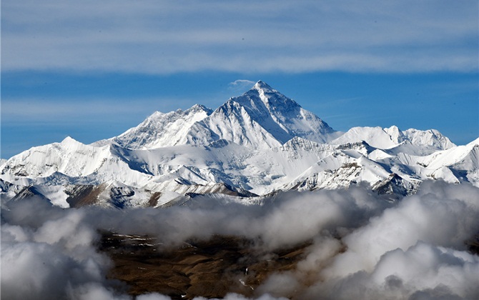 Ngẩn ngơ trước vẻ đẹp đáng kinh ngạc của núi Everest
