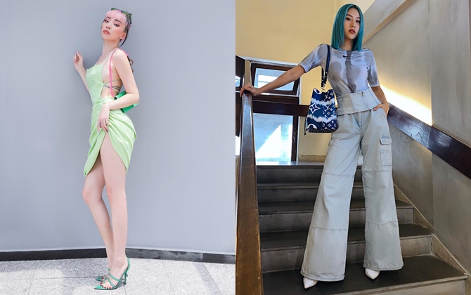 Street style sao Việt tuần qua: Tóc Tiên khoe hình thể nóng bỏng với đầm body ôm sát, Quỳnh Anh Shyn cá tính ấn tượng khi diện mốt quần ống loe