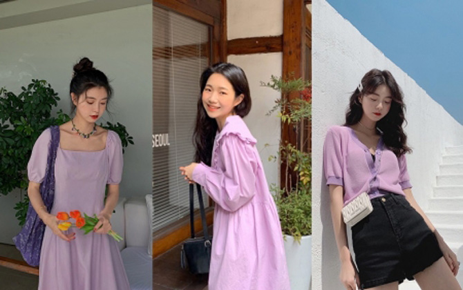Hè 2020 gọi tên gam tím lilac, nàng đã biết 5 ‘chiêu’ phối đồ này để diện items tím đẹp lung linh mà không 'sến rện'?