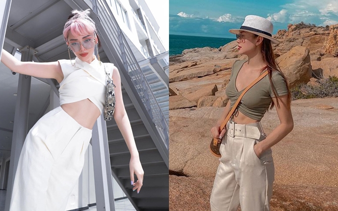 Street style sao Việt tuần qua: Minh Hằng, Tóc Tiên cùng khoe eo thon với trang phục crop top